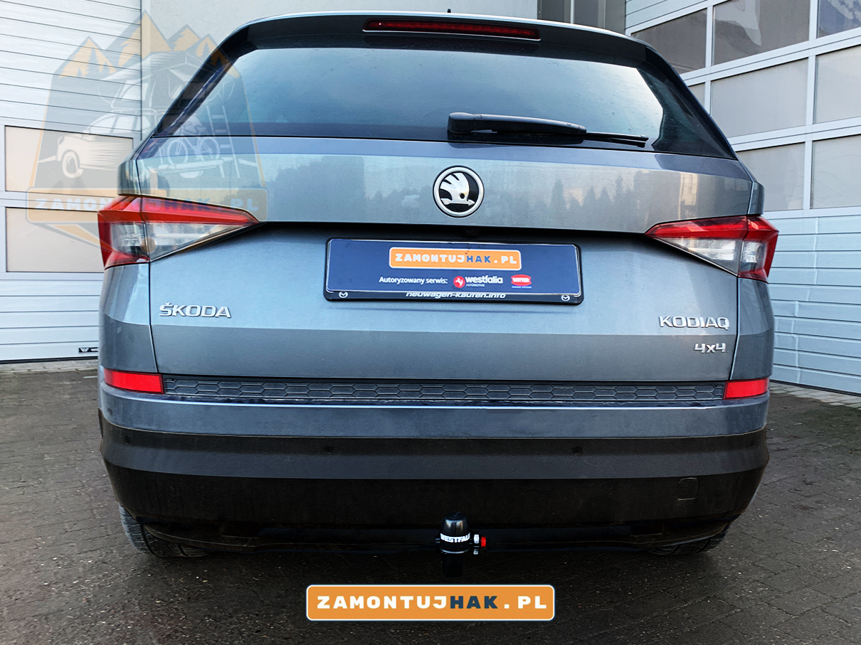 hak holowniczy w skoda kodaq